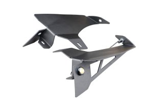 Jeep Wrangler Fender Flare Kits - Front - Rugged Ridge - Chop Bracket Kit with Bullet-Style Lights - Matte Black - `18-`22 Jeep Wrangler Fender Flare Kits - Front - Rugged Ridge - Chop Bracket Kit with Bullet-Style Lights - Matte Black - `18-`22